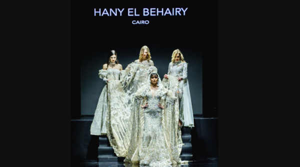 Hany El Behairy: A $ 15,000,000 dress presented in Paris at the Oriental Fashion Show