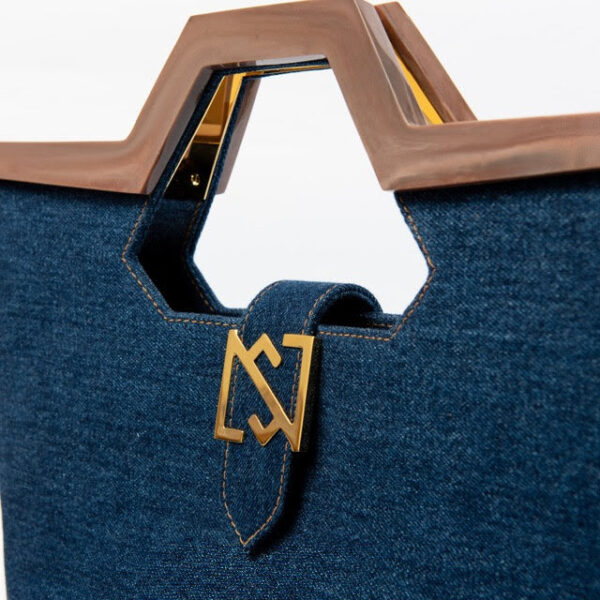 NS by Noof denim bags from recycled ocean plastic waste